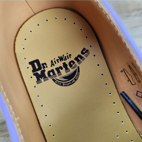 🩵NIB Dr. Martens Iced II Lilac Buttersoft Suede 1461 Oxfords Size 11 - Picture 10 of 14